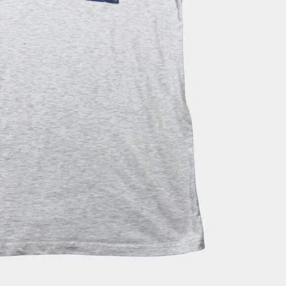 Where I'm From Denver T-Shirt Medium Gray Blue Yellow Made in USA Mens M Tee - Picture 6 of 8